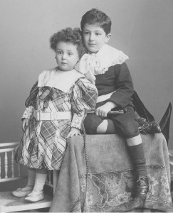 Dickie and Arthur 1899
