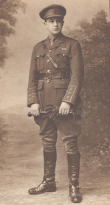 Arthur in uniform